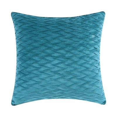 Unique Bargains Couch Bedroom Luxury Textured Soft Cozy Solid Striped Square Throw Pillow Covers Set of 2