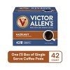 Victor Allen's Coffee Hazelnut Flavored, Medium Roast, 42 Count, Single Serve Coffee Pods for Keurig K-Cup Brewers - 3 of 4