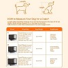 Dog Crate Furniture, Wooden Dog Crate with Double Doors, Large Dog Furniture Pull-Out Tray - 3 of 4