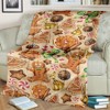 Lomsoe 3D Christmas Cookies Print Flannel Blanket - All Seasons Soft Cozy Warm Throw Blanket for Bed, Napping, Camping, Travel, Office - 2 of 4