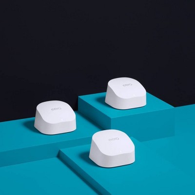 eero 6 Dual-Band Mesh Wi-Fi 6 System (3-pack)