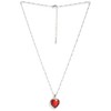SOHI Women Red Necklace - 2 of 4