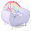 Safstar Kids Sofa w/Breathable Spandex Fabric High-density Sponge Filling for Boys Girls - 2 of 4