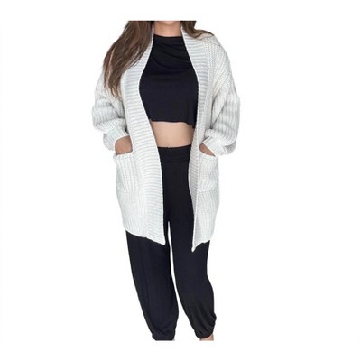 Women's Let's Stay In Cardigan - FINAL TOUCH