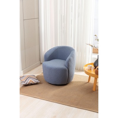 NicBex Swivel Barrel Chair Modern Accent Chair Armchair Comfy Chair Living Room Chair for Reading Room, Bedroom