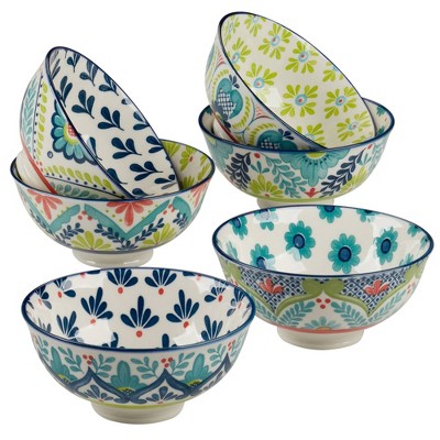 Certified International Set of 6 13oz Talavera All Purpose Bowls