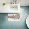 Stupell Industries Quaint Coastal Town Buildings Printed Plush Bath Mat And Bath Rug, Design By Tim Coffey, 18"X30" - 3 of 4