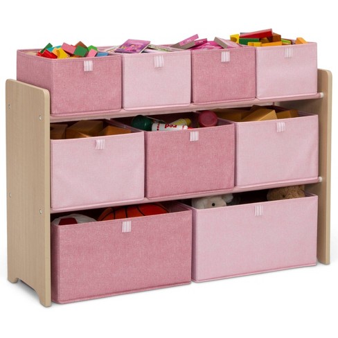 Delta Children Storage Organizer - 12 Bins, Pink