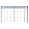 Recycled Two Year Monthly Planner with Expense Logs, 8.75 x 6.88, Black Cover, 24-Month: Jan 2025 to Dec 2026 - 2 of 4
