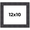 PosterPalooza | Photo Size Distressed Brown Picture Frame - UV Acrylic, Foam Board Backing, Hanging Hardware - 2 of 4