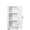 TopComfy Decorative Storage Cabinets Laundry Cabinet with 1 Storage cabinet and 1 Drawer Bathroom furniture for Bathroom, White, 18.11"*11.81"*70.87" - 4 of 4