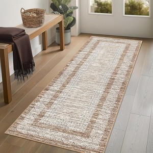 Coucheta Area Rug, Fold-Able Rug, High-End Versatile Design, Stain Resistant & Easy to Clean for Living Room, Bedroom, Entryway,  Multi-Color & Size - 1 of 4