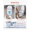 VEVOR Smart Toilet,Air Drying,Elongated Smart Toilet with Heated Seat, Clean Nozzle & Auto Freshening System,with Remote Control & LED Display, White - 4 of 4