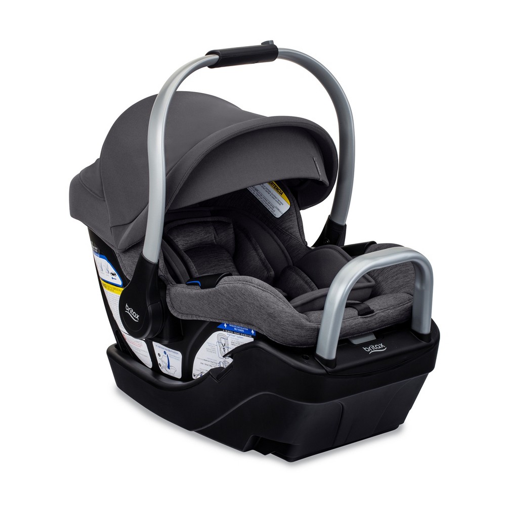 Britax Cypress Infant Car Seat - Rear Facing Car Seat with Alpine Base - Ponte Stone -  91126419