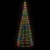 vidaXL LED Christmas Tree Light Cone Outdoor Xmas Decoration Ornament Colorful - 3 of 4