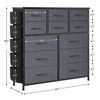 12 Drawer Dresser for Bedroom, Fabric Dressers & Chests of Drawers with Side Pockets - 3 of 4