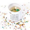 Pavilion Gift Company - May - 11 oz - 100% Soy Wax Reveal Candle with Birthstone Scent: Tranquility - Flame Candles - 2 of 4