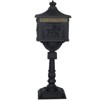 Dexmalle Black  Cast Aluminum Mail Box - 2 of 4