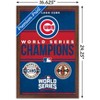 Trends International MLB Chicago Cubs - Champions 23 Framed Wall Poster Prints - 3 of 4