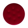 Jennifer Taylor Home Yolanda 24" Upholstered Round Accent Ottoman - 2 of 4