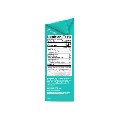 Kiki Milk Organic Dairy-Free Unsweetened Rice Milk – 32 fl oz