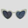 Anna-Kaci Active Women's Vibrant Heart-Shaped Fashion Sunglasses UV400 Protection - 2 of 4