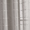 Lush Décor Farmhouse Textured Back Tab/Rod Pocket Sheer Window Curtain Panels Set - 3 of 4