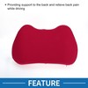 Unique Bargains Car Headrest Lumbar Support Memory Foam Ergonomic Design - 3 of 4