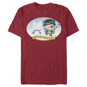 Men's Batman Christmas Naughty Penguin T-Shirt - 1 of 4