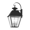 Livex Lighting Mansfield 4 - Light Wall Light in  Black - 3 of 4