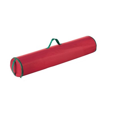 Tiny Tim Totes Wrapping Paper Storage Bag Red