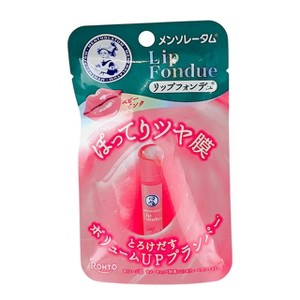Rohto Mentholatum Lip Fondue - Baby Pink (0.11 oz) - Melt-In Luxury for Plump, Glossy Lips. - 1 of 4