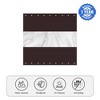 Covers&All Outdoor Clear Panel Curtain, Outdoor Curtains for Patio, Waterproof & Weather Resistant Tarp - 3 of 4
