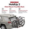 Yakima HoldUp 2 Bike Capacity Hitch Bicycle Bike Rack with StrongArm Adjustable Pivot Design, Tilt Mechanism, and Integrated SKS Locks, Black - 2 of 4