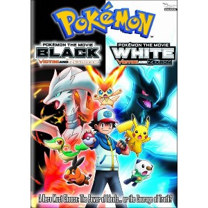 Pokemon the Movie: Black/Pokemon the Movie: White (2 Discs) (DVD) - 1 of 1