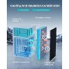 Simzlife 3.2 Cu.Ft. Mini Fridge,Single Door Compact Refrigerator - 3 of 4