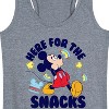 Women's - Disney - Here For The Snacks Graphic Racerback Tank - 2 of 4