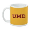 UMD Secondary Logo Ceramic Coffee Mug Novelty Gift Mugs for Coffee Tea and Hot Drinks 11oz White - 3 of 4