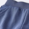 Baby Boys' 2pc Fox Applique Sweatshirt & Shorts Set - Cloud Island™ Navy Blue - 4 of 4
