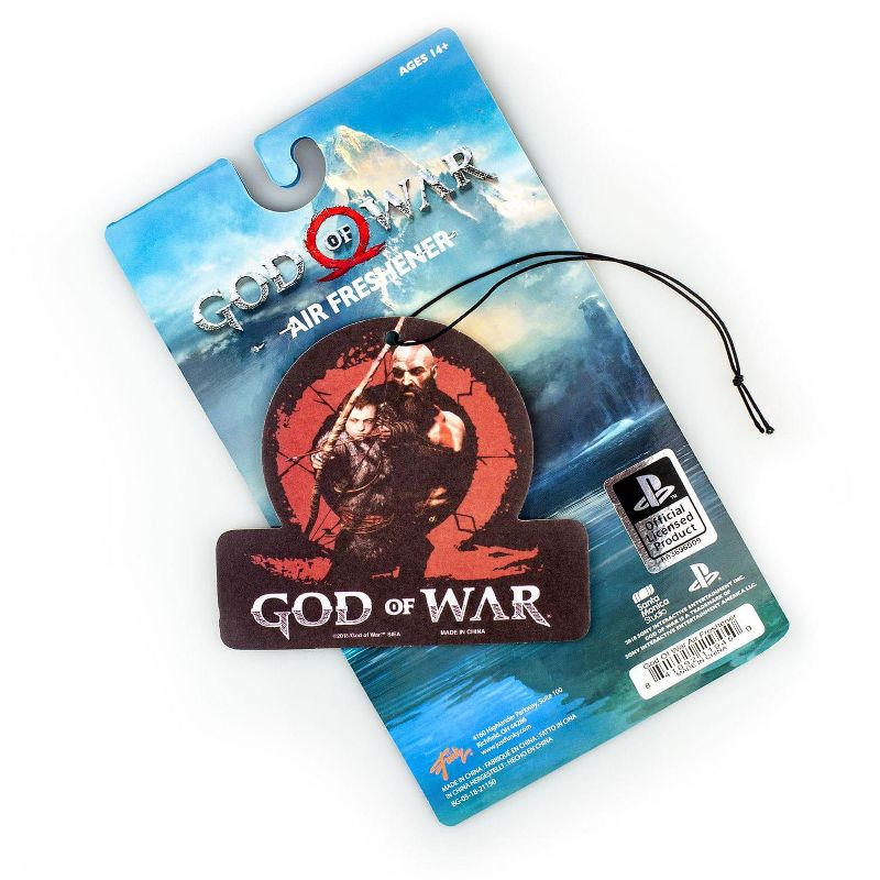 Just Funky God of War 2018 Kratos and Son Air Freshener | Freshly Scented, 4 of 8