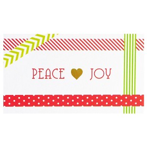 "Peace & Joy" Gift Tag - 1 of 1