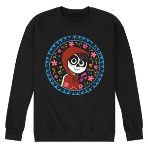Men's - Coco - Floral Circle Miguel Graphic Fleece Sweatshirt - 1 of 4