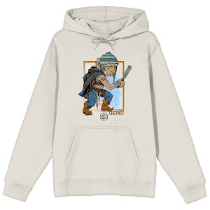 Critical Role - Bells Hells Chetney Long Sleeve Sand Adult Hooded Sweatshirt - 1 of 2