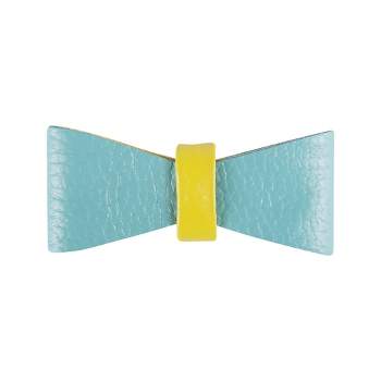 PoisePup – Luxury Pet Dog Bow Tie – Soft Premium Leather Bowtie for Small and Large Dogs - Sunshine Babe