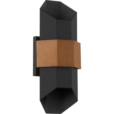 Quoizel Chasm 15.25" Matte Black LED Outdoor Lantern