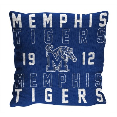 NCAA Memphis Tigers 20"x20" Woven Pillow