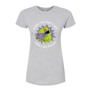 Women's - Rugrats - Sorry For What I Said Fitted Graphic T-Shirt - 1 of 4