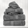 Luxury Egyptian Cotton Heavyweight Ultra-Plush Towel Set by Blue Nile Mills - 2 of 4