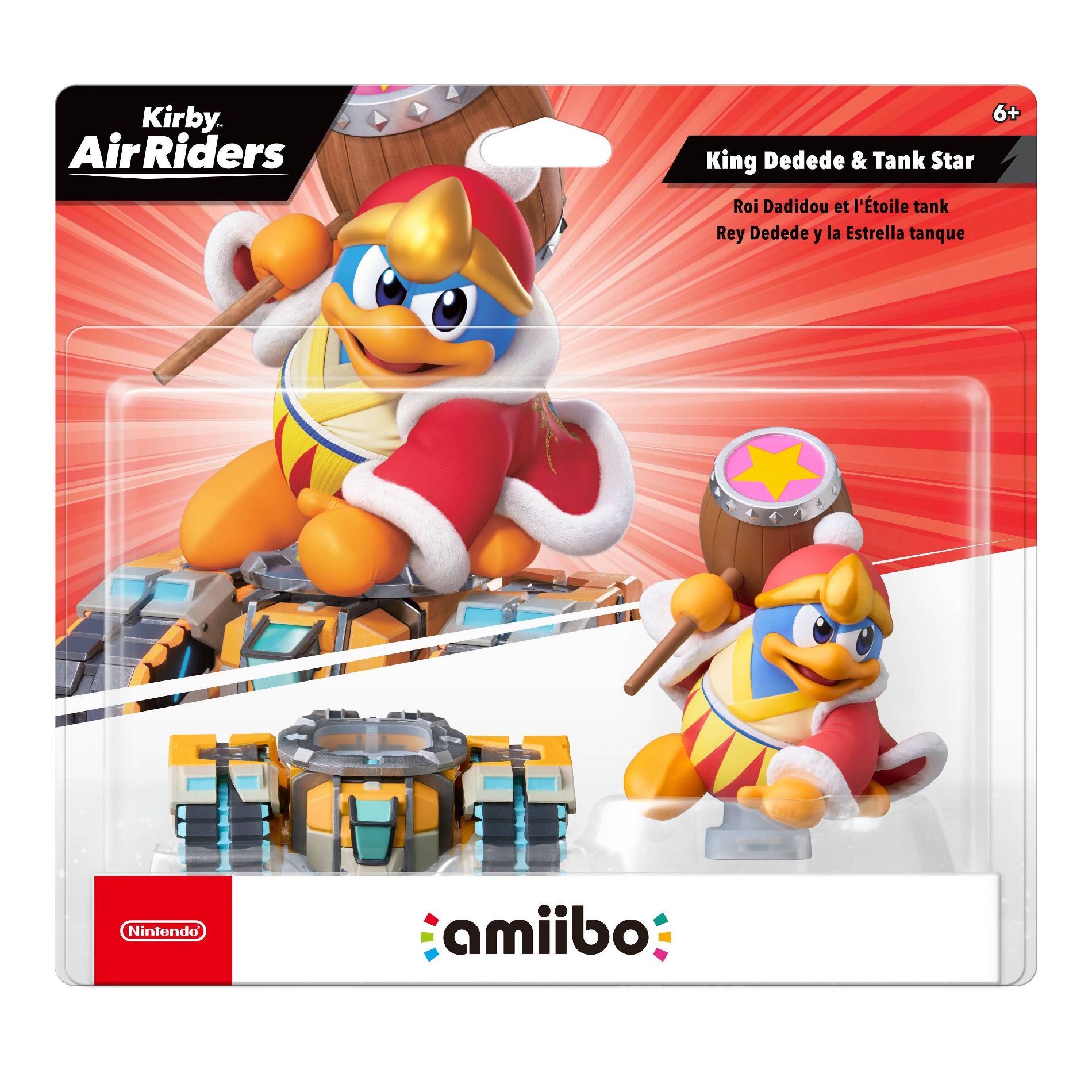 Nintendo amiibo King Dedede & Tank Star: Kirby Air Riders Series - Switch 2, Nintendo Switch