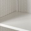 PAGED 27.56" Wall Mounted Bathroom Storage Cabinet, 3-Tier Medicine Cabinet with Glass Doors, Storage Unit for Bathroom/Kitchen - 4 of 4